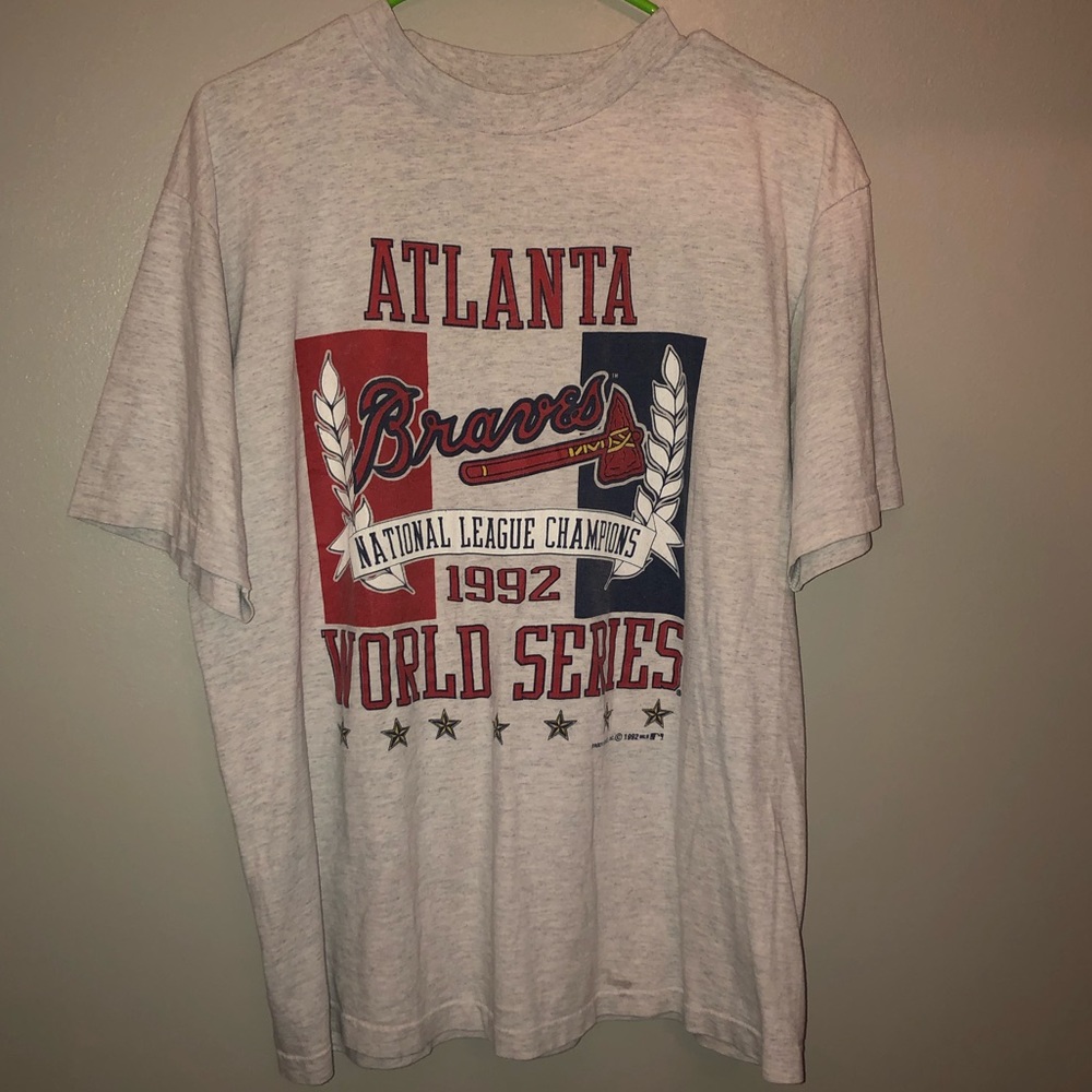 1992 Atlanta Braves World Series t-shirt
